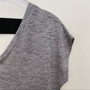 2/$50 Stella & Dot Grey short sleeve back detail
